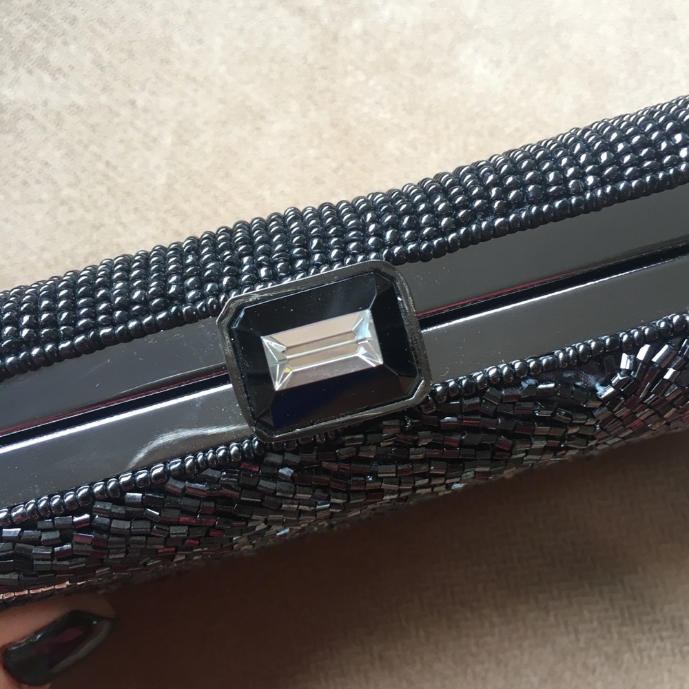 Lulu Townsend Beaded Box Clutch - Picture 3 of 7